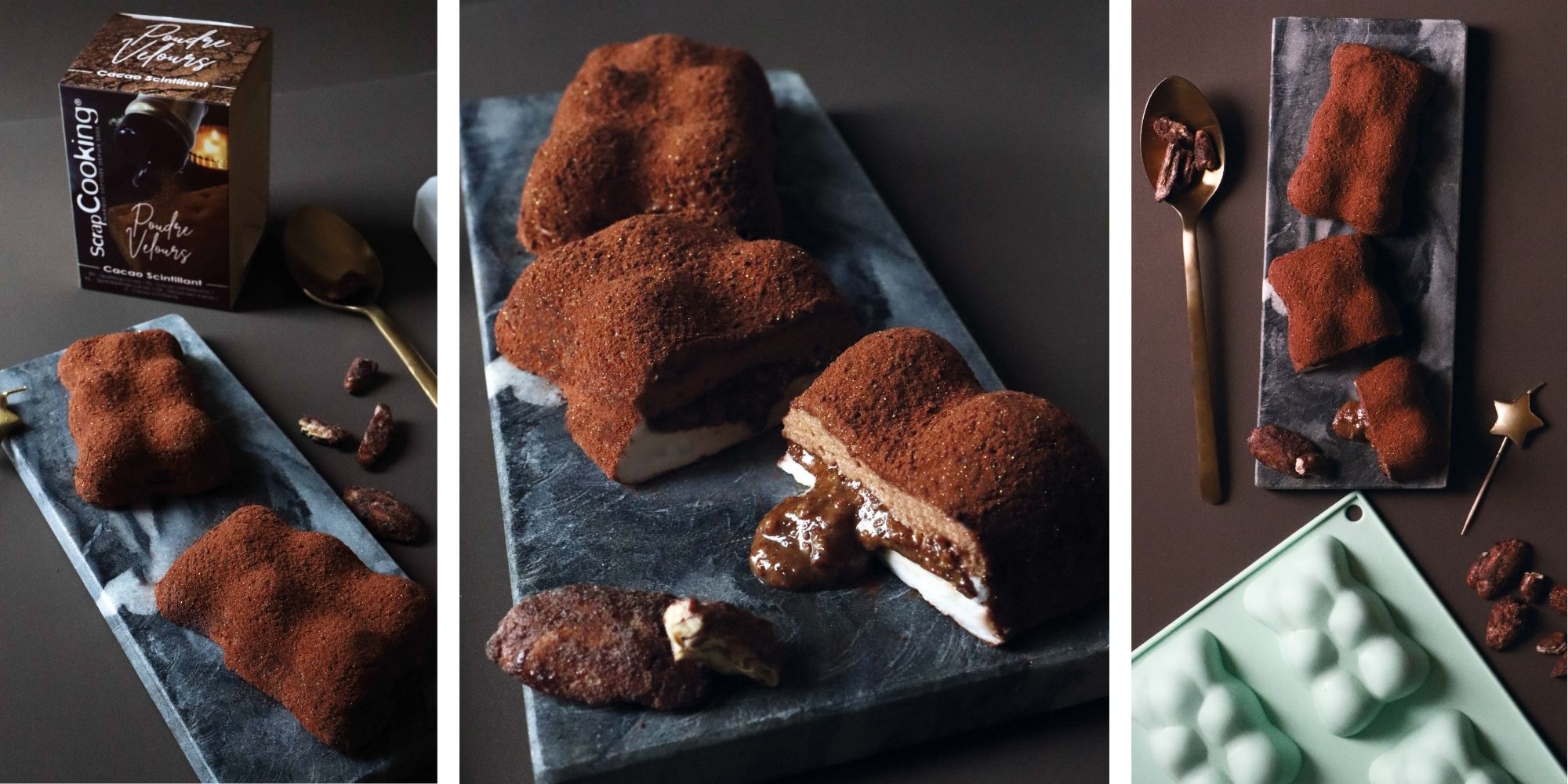 Recette facile entremets oursons individuels - ScrapCooking